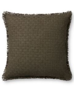 Meadowlark PAL0036 Dark Green 22" x 22" Throw Pillow