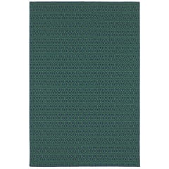 Meridian 1634q Navy/Green Area Rug