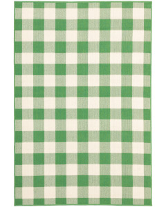 Meridian 2598g Green/Ivory Area Rug