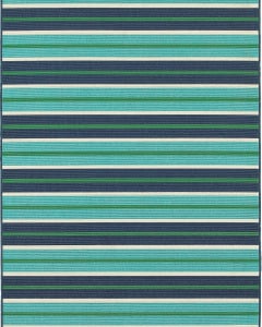 Meridian 9652f Blue/Green Area Rug