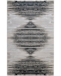 Micah 39LRF Black/Silver/Taupe Rug