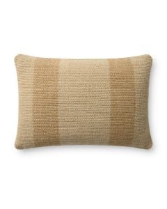 Mistwood PLF0002 Beige 16" x 26" Lumbar Pillow