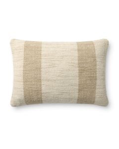 Mistwood PLF0002 Ivory 16" x 26" Lumbar Pillow