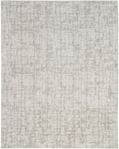 Modern Shag MMD06 Ivory Grey Area Rug