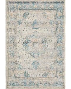 Naples 1221X Ivory/Blue Area Rug