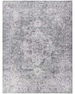 New Concept Washables SR101 Ivory Grey Area Rug
