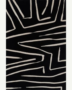 Noho NO-04 Black Area Rug