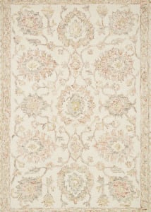 Norabel NOR-04 Ivory/Blush Area Rug
