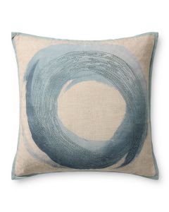 PBR0019 Blue 20" x 20" Throw Pillow
