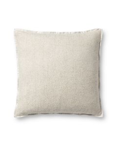 PJS0018 Ivory 18" x 18" Throw Pillow