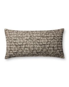 PJS0021 Chocolate 12" x 27" Lumbar Pillow