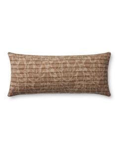PJS0022 Cinnamon 12" x 27" Lumbar Pillow