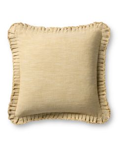 PLL0210 Yellow 20" x 20" Throw Pillow