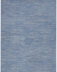 Nourison Essentials NRE01 Blue/Grey Rug