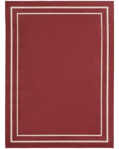 Nourison Essentials NRE02 Brick/Ivory Rug
