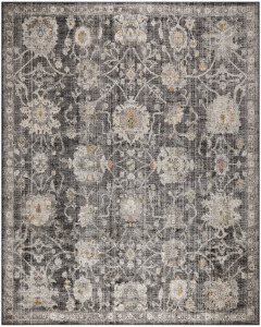Oushak Home OUS01 Charcoal Area Rug