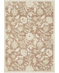 Caroline Crl08 Rust/Beige Area Rug