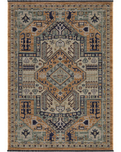 Legacy LGY04 Rust/Blue Area Rug