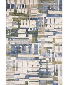 Tisdell TIS01 Blue Area Rug