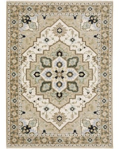 Westwood Wes01 Beige/Blue Area Rug