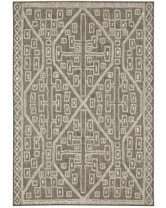 Zarina ZAR07 Brown/Beige Area Rug