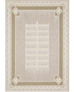 Zarina ZAR08 Beige/Brown Area Rug