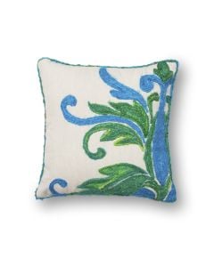 P0232 Green/Blue 18" x 18" Throw Pillow