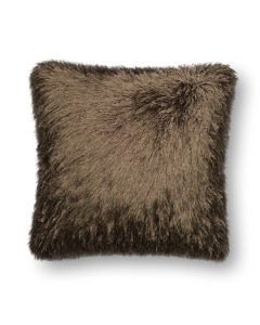 P0245 Brown 22"x22" Pillow