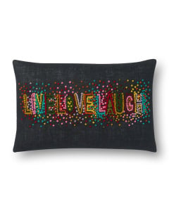 P0561 Black/Multi 13"x21" Pillow