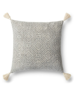P0621 Light Grey 22"x22" Pillow