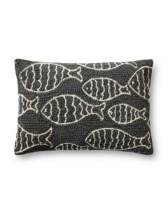 P0908 Grey 16"x26" Pillow