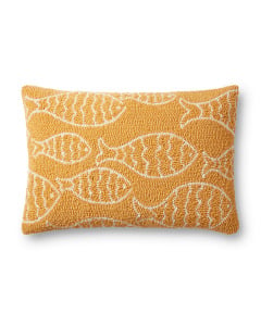 P0908 Yellow 16"x26" Pillow