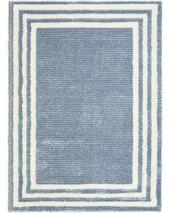 Pacific Shag PCS03 Blue Ivory Area Rug
