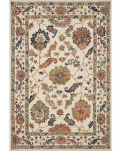 Padma PMA-01 White/Multi Area Rug