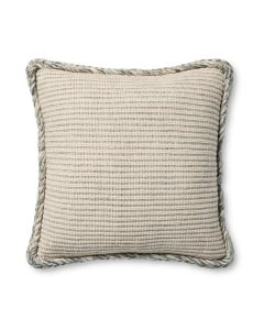 Oroville PAL0051 Natural/Blue 18" Pillow