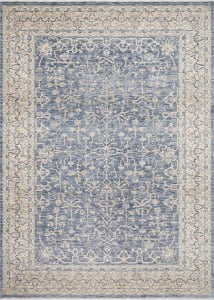 Pandora PAN-04 Dark Blue/Ivory Area Rug
