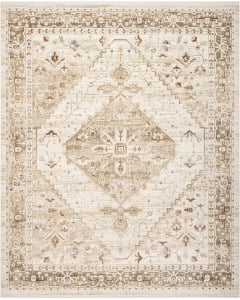 Pardis PRD02 Ivory Taupe Area Rug