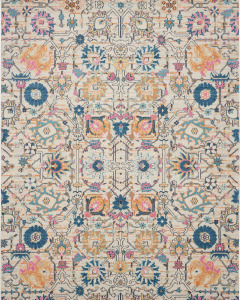 Passion PSN01 Ivory/Multi Area Rug