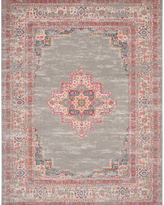 Passion PSN03 Grey Area Rug