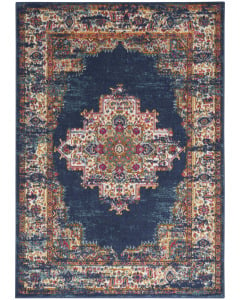 Passion PSN03 Navy Area Rug