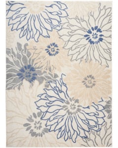 Passion PSN17 Ivory Grey Blue Area Rug