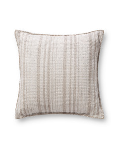 PCJ0004 Ivory/Beige 22"x22" Pillow
