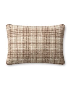 PCJ0014 Brown/Ivory 16"x26" Pillow