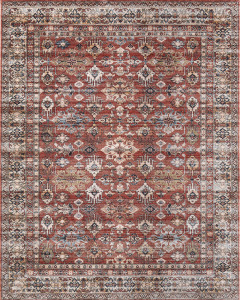 Pearson 39SKF Red/Tan/Blue Area Rug