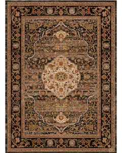 Spice Market Petra Charcoal Area Rug