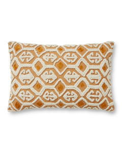 PLL0050 Ivory/Multi 13"x21" Pillow