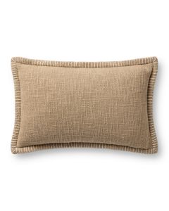 PLL0109 Tan 13" x 21" Lumbar Pillow