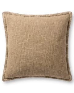 PLL0109 Tan 22" x 22" Throw Pillow