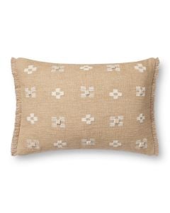 PLL0122 Natural 13" x 21" Lumbar Pillow