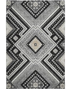 Portico PO5 Black Area Rug